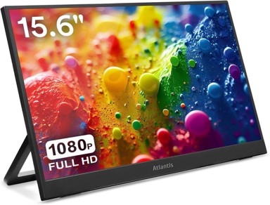 ATLANTIS Prijenosni monitor / 16", Full HD, IPS, HDMI, USB-C